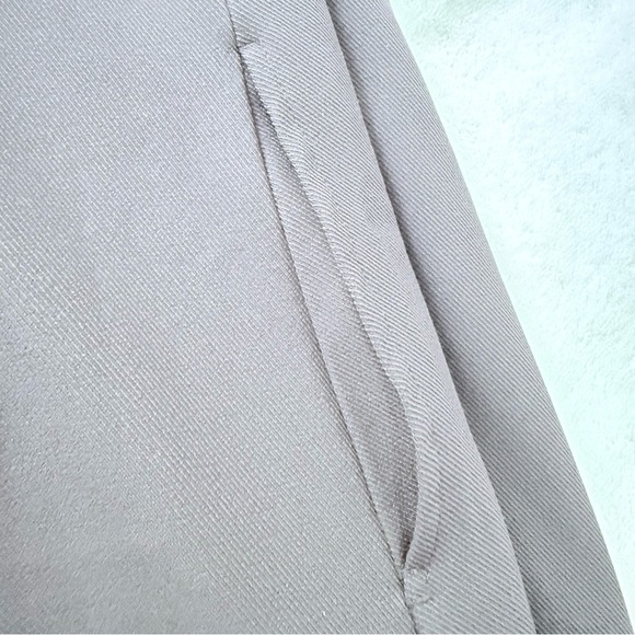 Free People Suit Shop Vest Gray with Shoulder Pads and Pockets Lined Size L - Picture 12 of 13